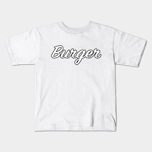 Burger Kids T-Shirt by lenn